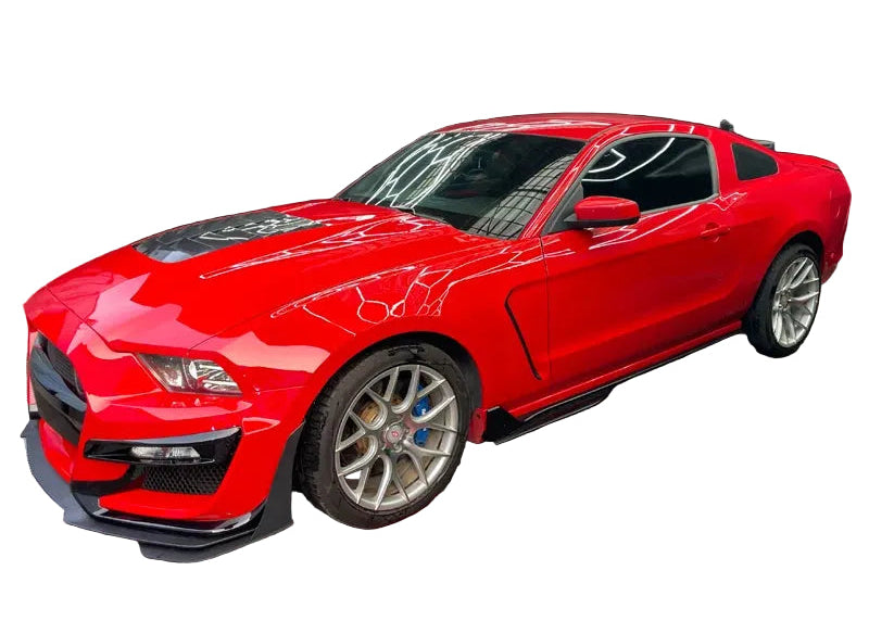 Vista adicional de Cofre Estilo GT500 para Ford Mustang 2012–2014