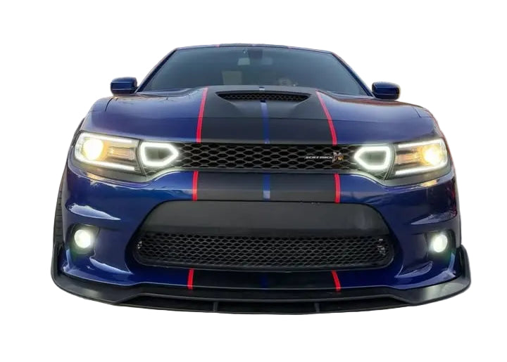 Defensa SRT con Parrilla, Ojos LED y Faros de Niebla Dodge Charger 2015–2023 - vista 4