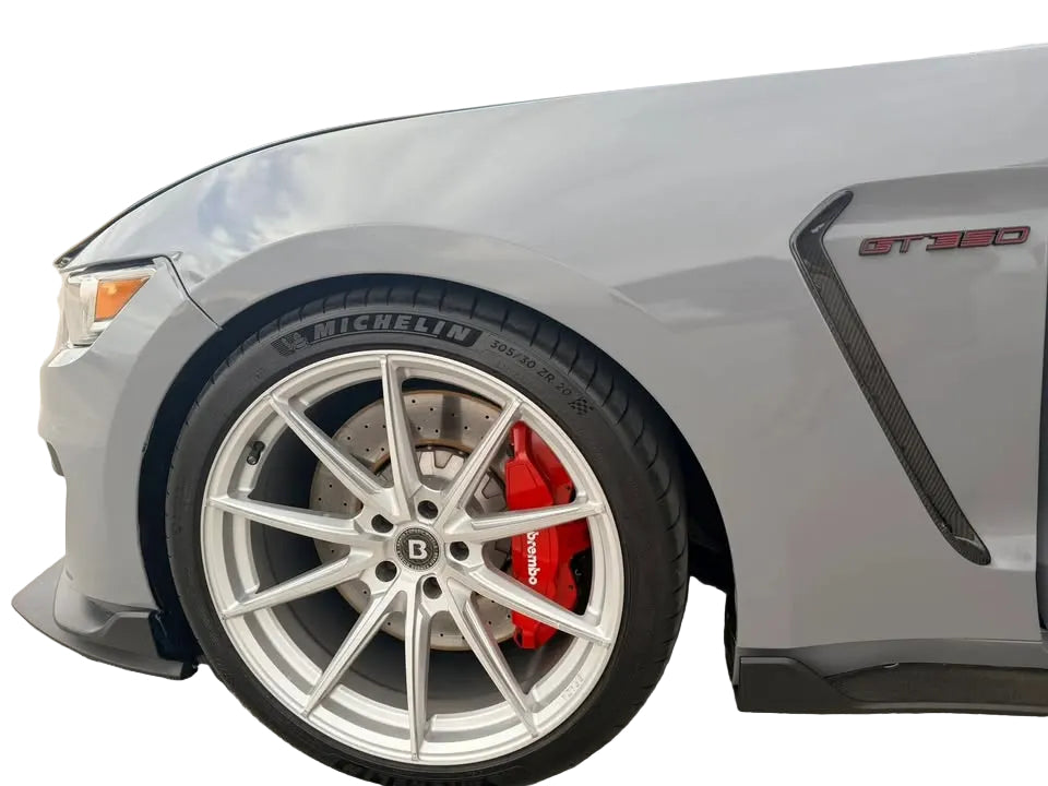 Vista adicional de Salpicaderas Estilo GT350 para Ford Mustang 2015–2017