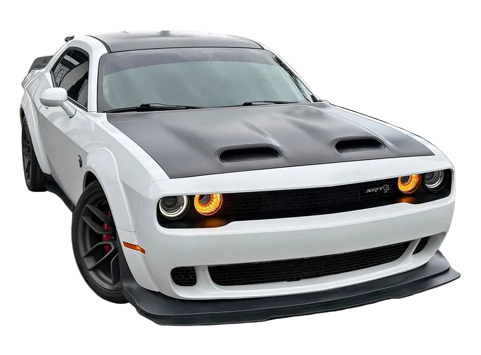 Vista adicional de Cofre Estilo Redeye con Triple Toma de Aire para Dodge Challenger 2008–2023