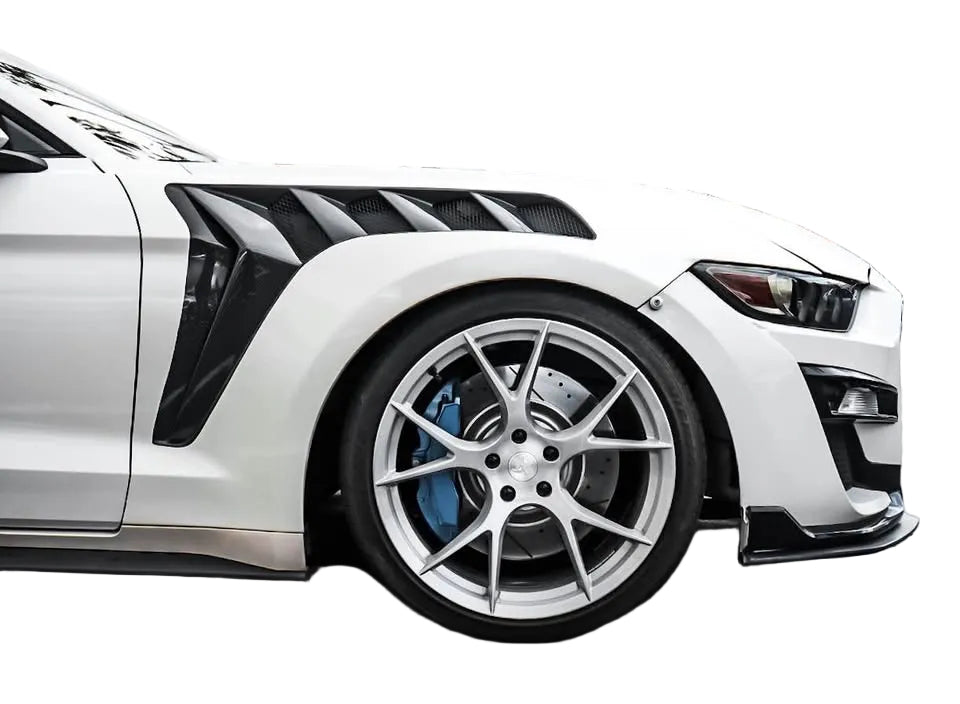 Vista adicional de Salpicaderas Estilo GTD para Ford Mustang 2018–2023