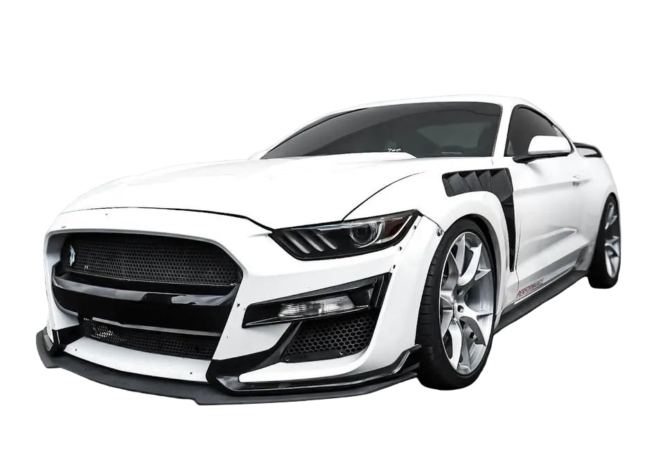 Vista adicional de Salpicaderas Estilo GTD para Ford Mustang 2015–2017