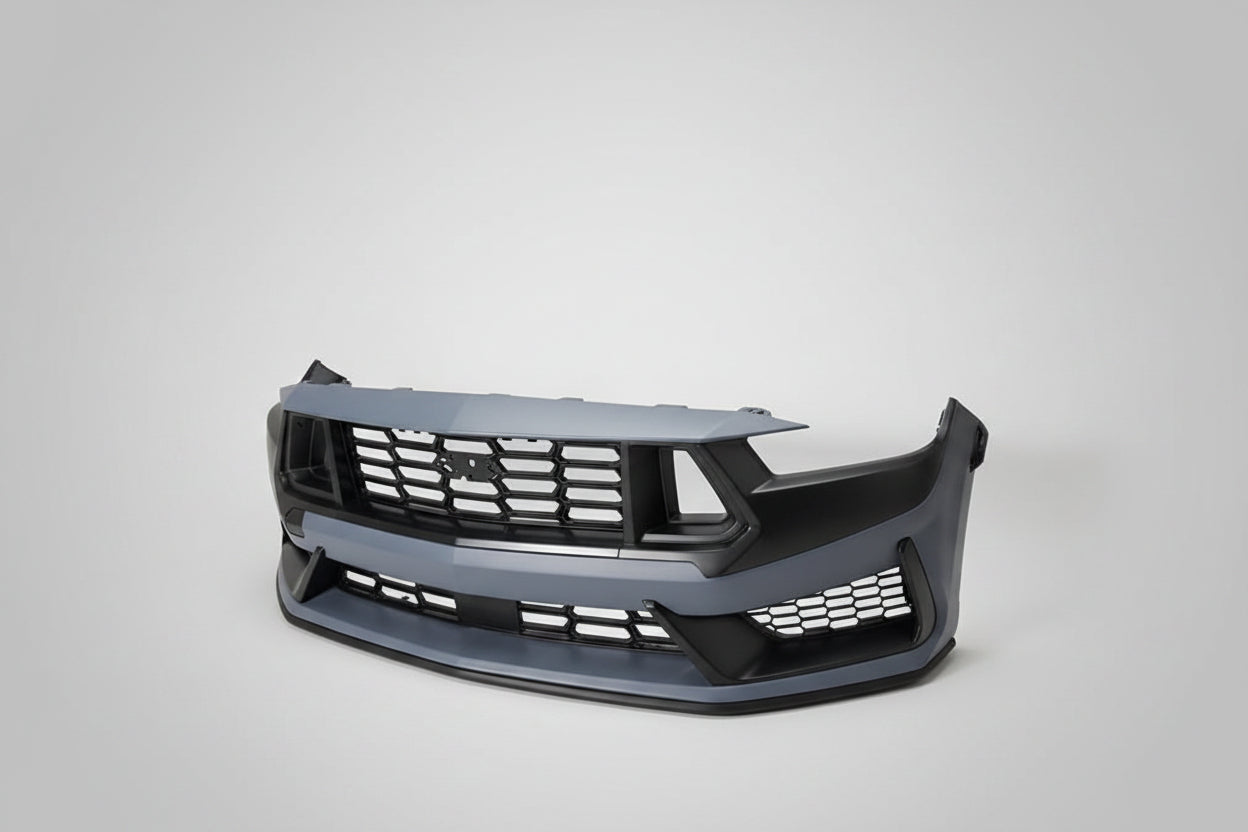Defensa Delantera Completa Estilo Dark Horse para Ford Mustang 2024–2025