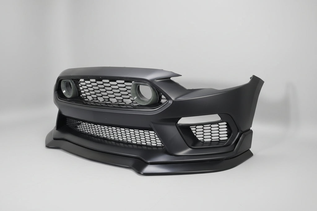 Defensa Delantera Estilo Mach 1 con Parrilla LED para Ford Mustang 2018–2023