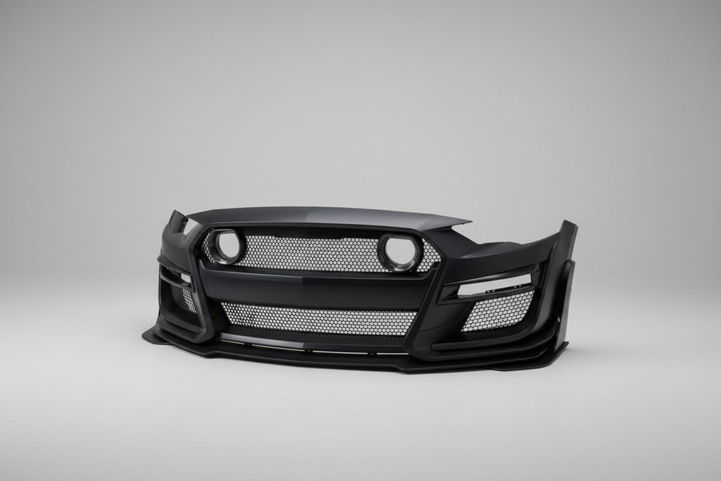 Defensa Delantera Estilo GT500 con Luces LED para Ford Mustang 2018–2023