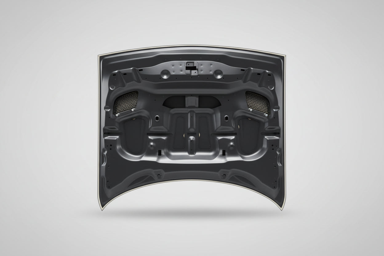 Cofre Estilo SRT con Triple Toma de Aire para Dodge Challenger 2008–2023