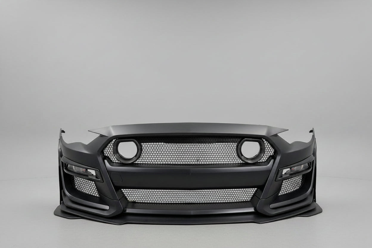 Defensa Delantera Estilo GT500 con Luces LED para Ford Mustang 2018–2023