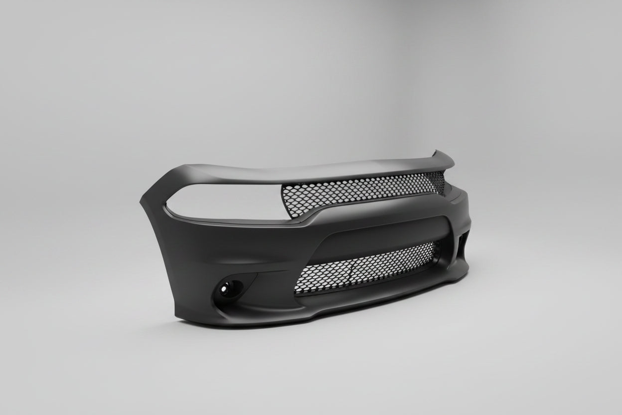 Defensa Delantera con Faros de Niebla LED para Dodge Charger 2015–2023