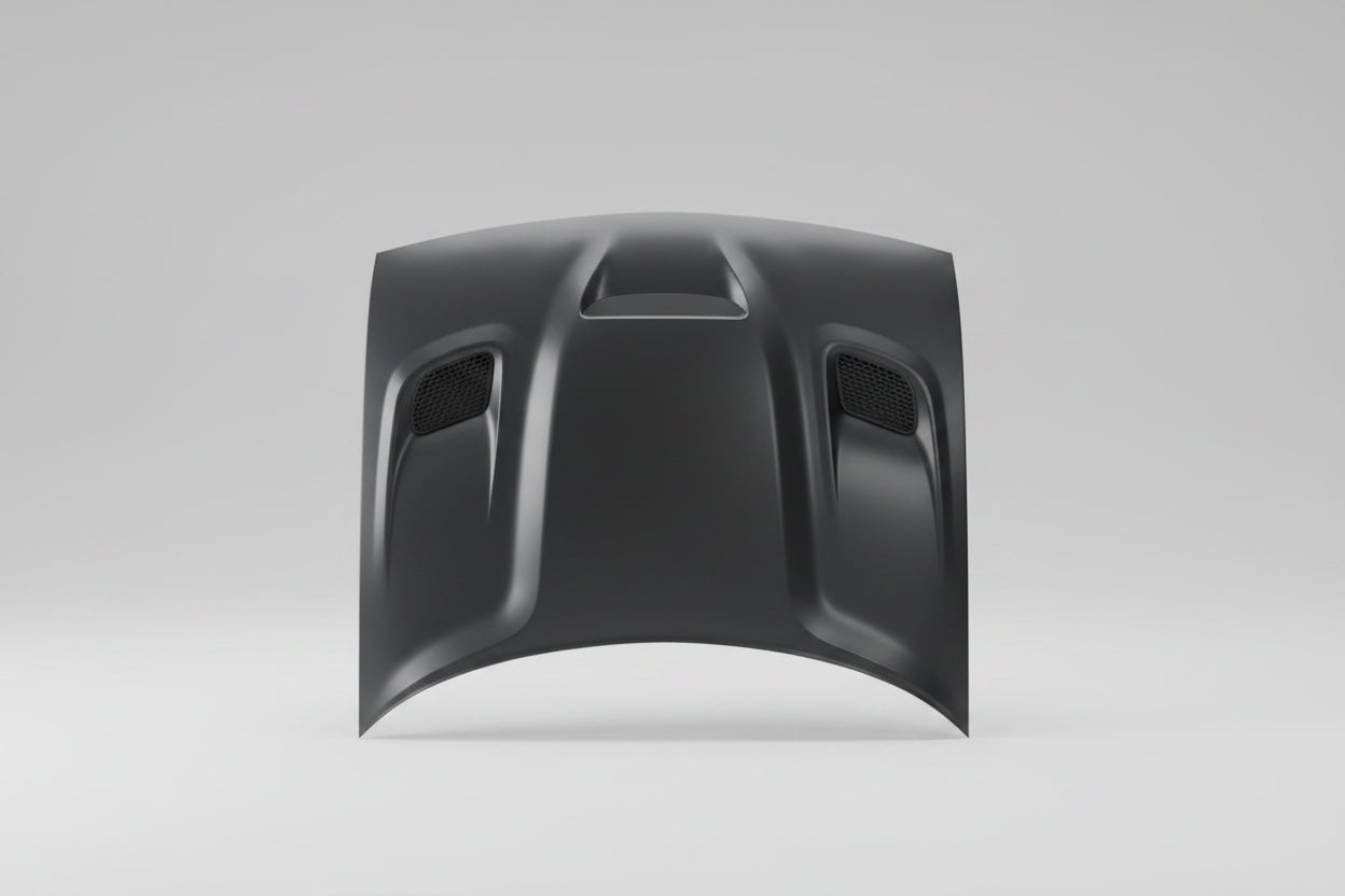 Cofre Estilo SRT con Triple Toma de Aire para Dodge Challenger 2008–2023