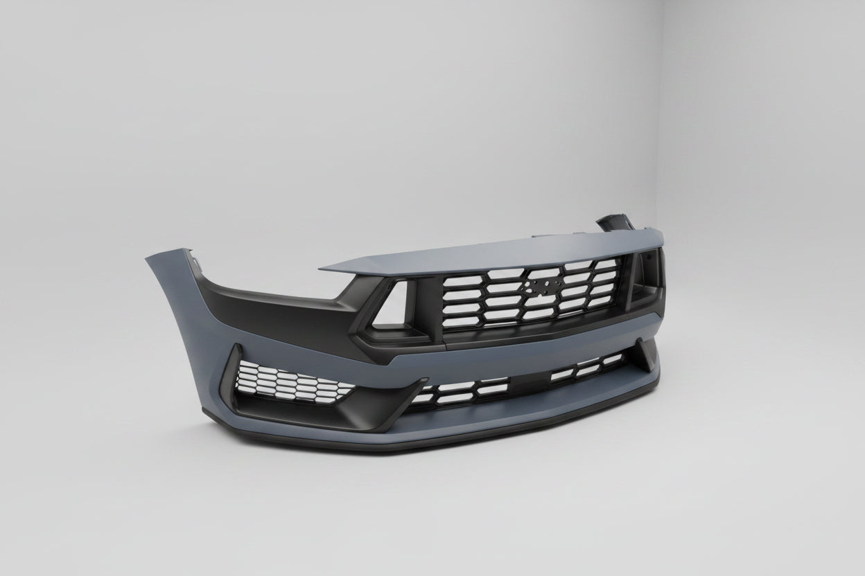 Defensa Delantera Completa Estilo Dark Horse para Ford Mustang 2024–2025