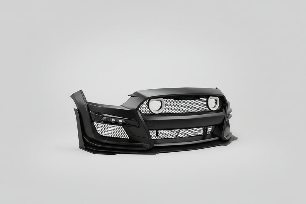 Defensa Delantera Estilo GT500 con Luces LED para Ford Mustang 2015–2017