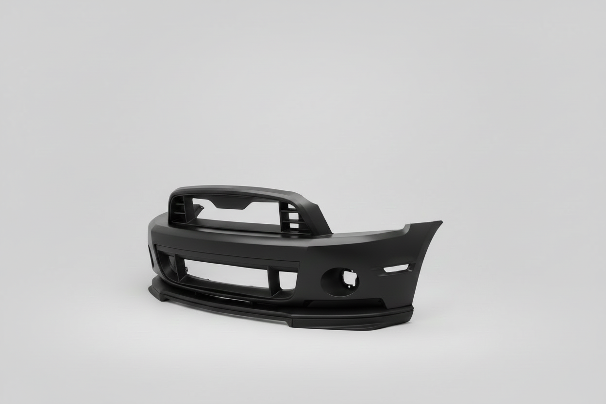 Defensa Delantera Completa de Conversión Estilo GT500 con Parrilla Abierta para Ford Mustang 2010–2014