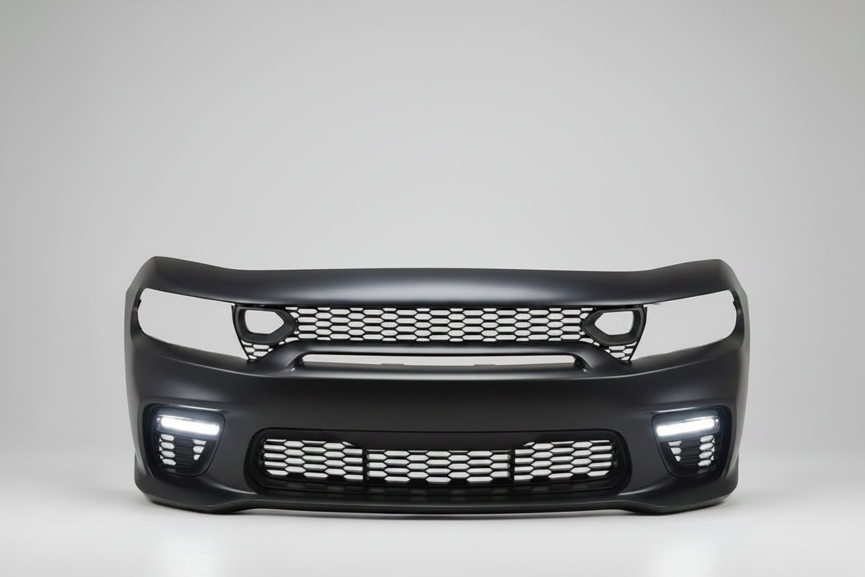 Defensa Delantera con Tira LED para Dodge Charger 2015–2023