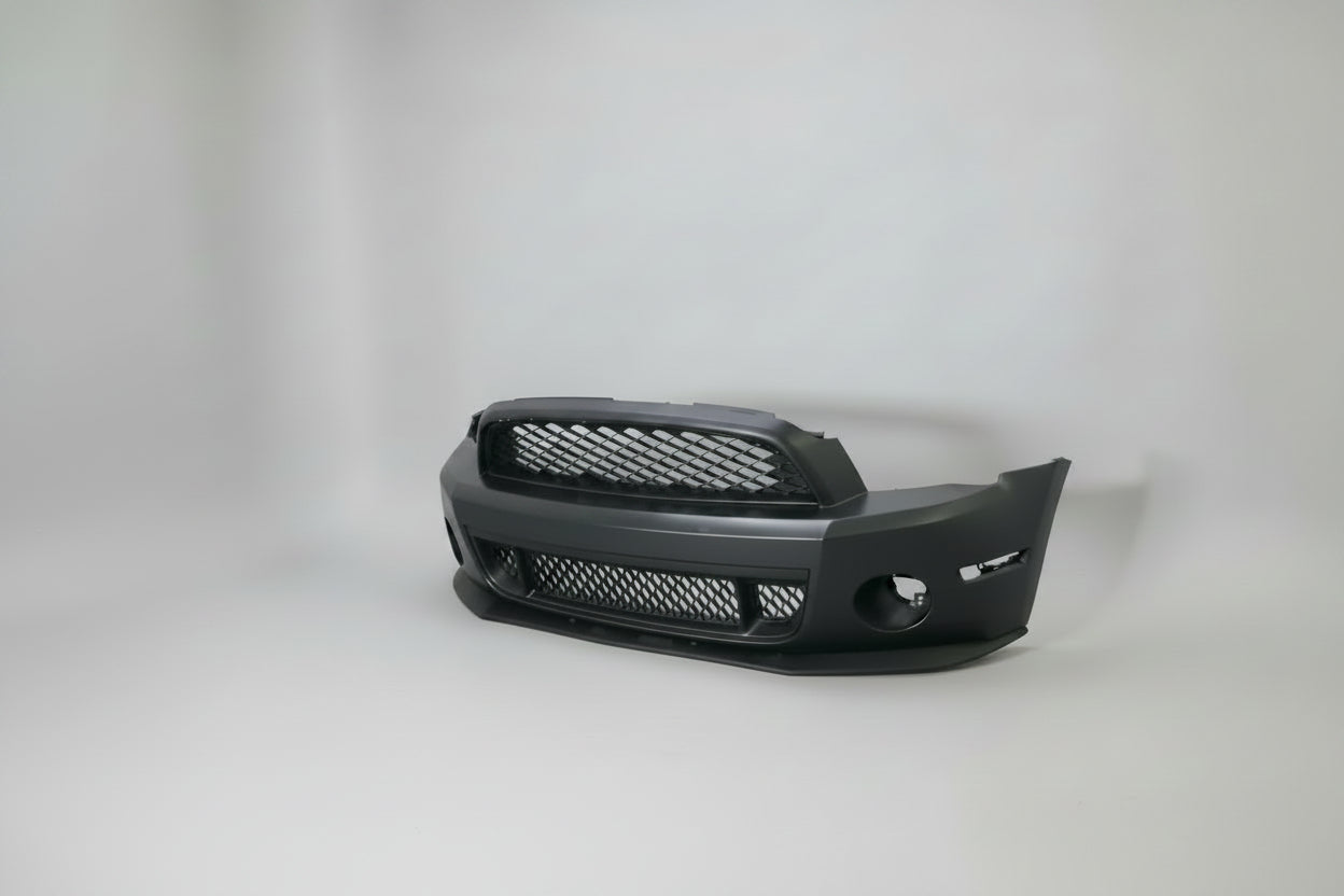 Defensa Delantera Completa de Conversión Estilo GT500 con Parrilla Cerrada para Ford Mustang 2010–2014