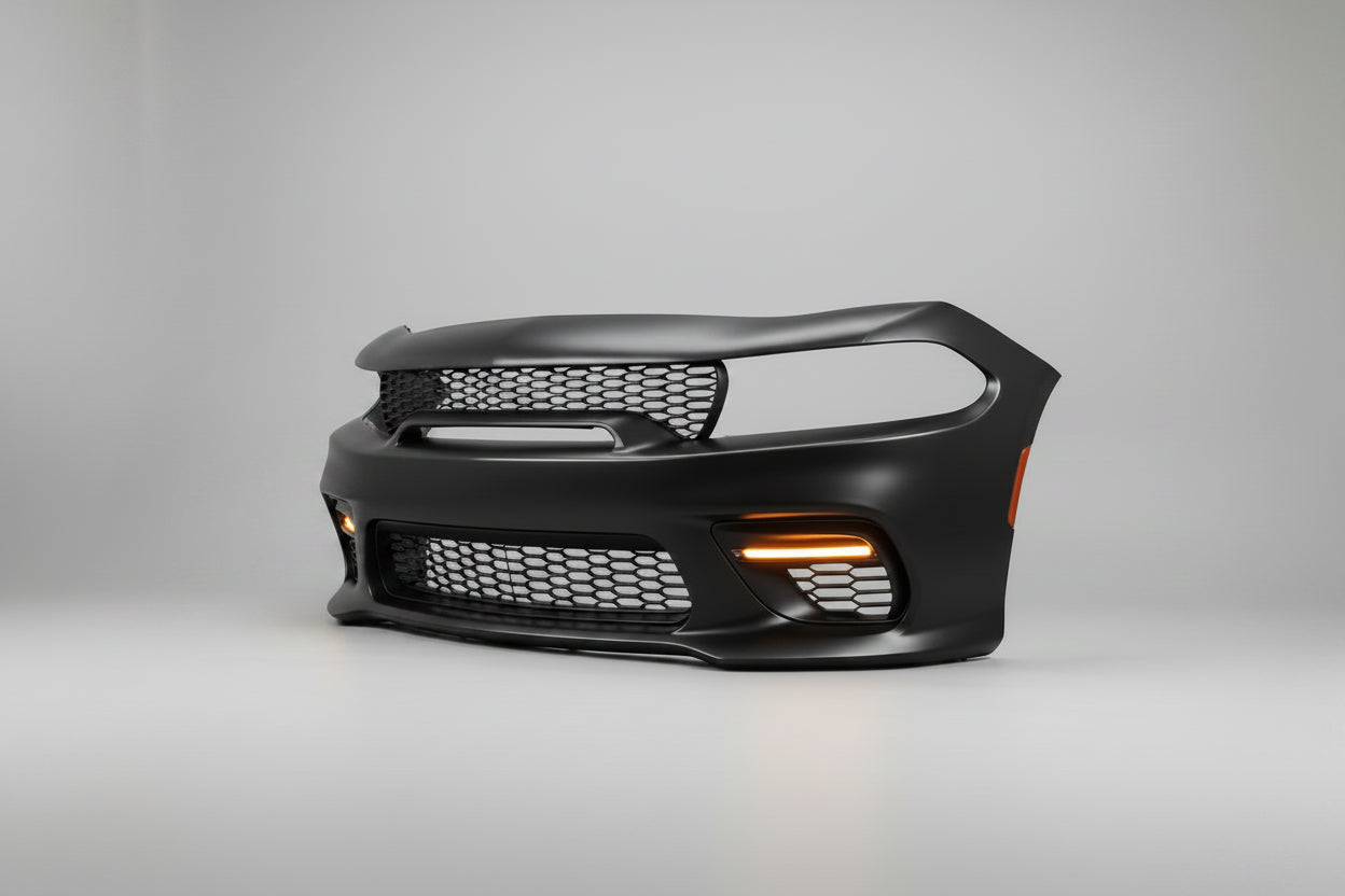 Defensa Delantera con Tira LED para Dodge Charger 2015–2023