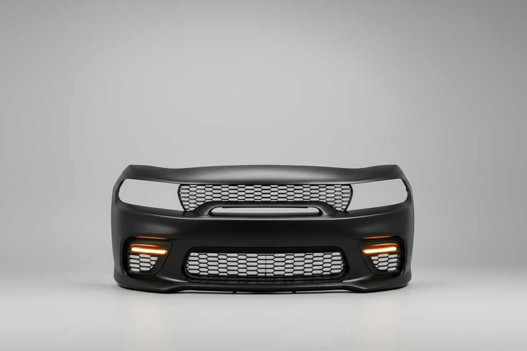 Defensa Delantera con Tira LED para Dodge Charger 2015–2023