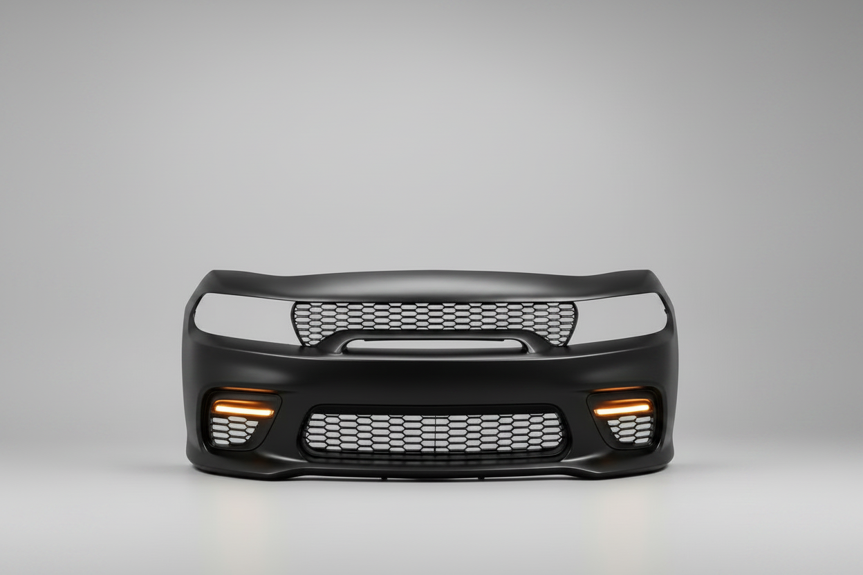Defensa Delantera con Tira LED para Dodge Charger 2015–2023