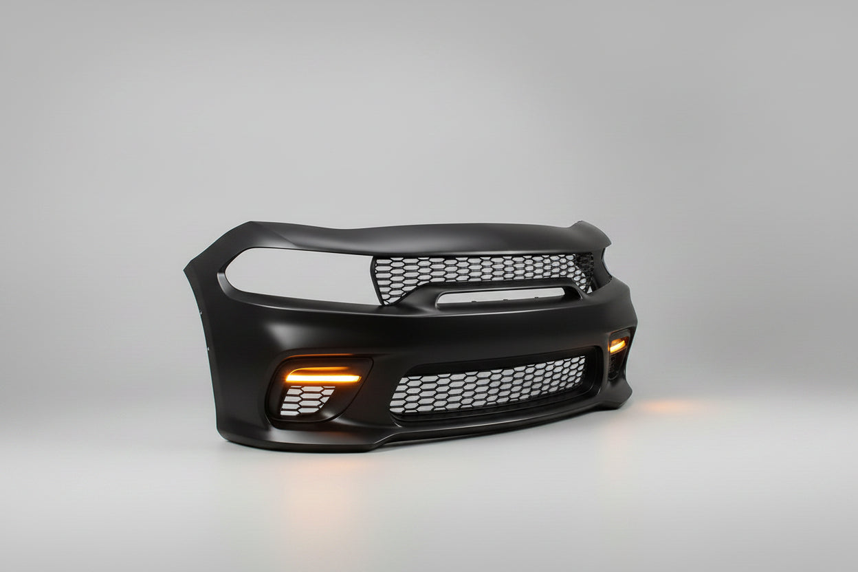 Defensa Delantera con Tira LED para Dodge Charger 2015–2023