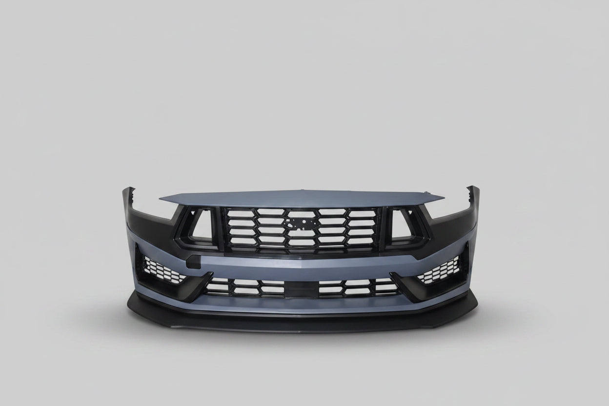 Defensa Delantera Completa Estilo Dark Horse para Ford Mustang 2024–2025