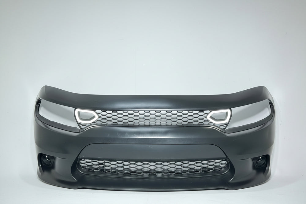 Defensa SRT con Parrilla, Ojos LED y Faros de Niebla Dodge Charger 2015–2023