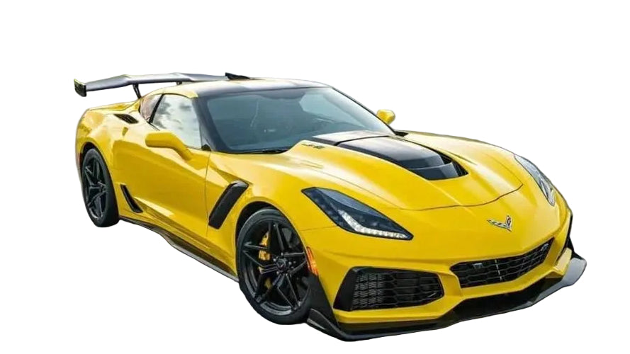 Vista adicional de Defensa Delantera Completa Estilo ZR1 para Chevrolet Corvette C7 2014–2019