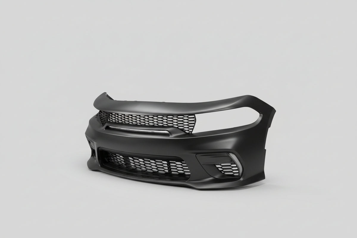 Defensa Delantera con Tira LED Vertical para Dodge Charger 2015–2023 - vista 2