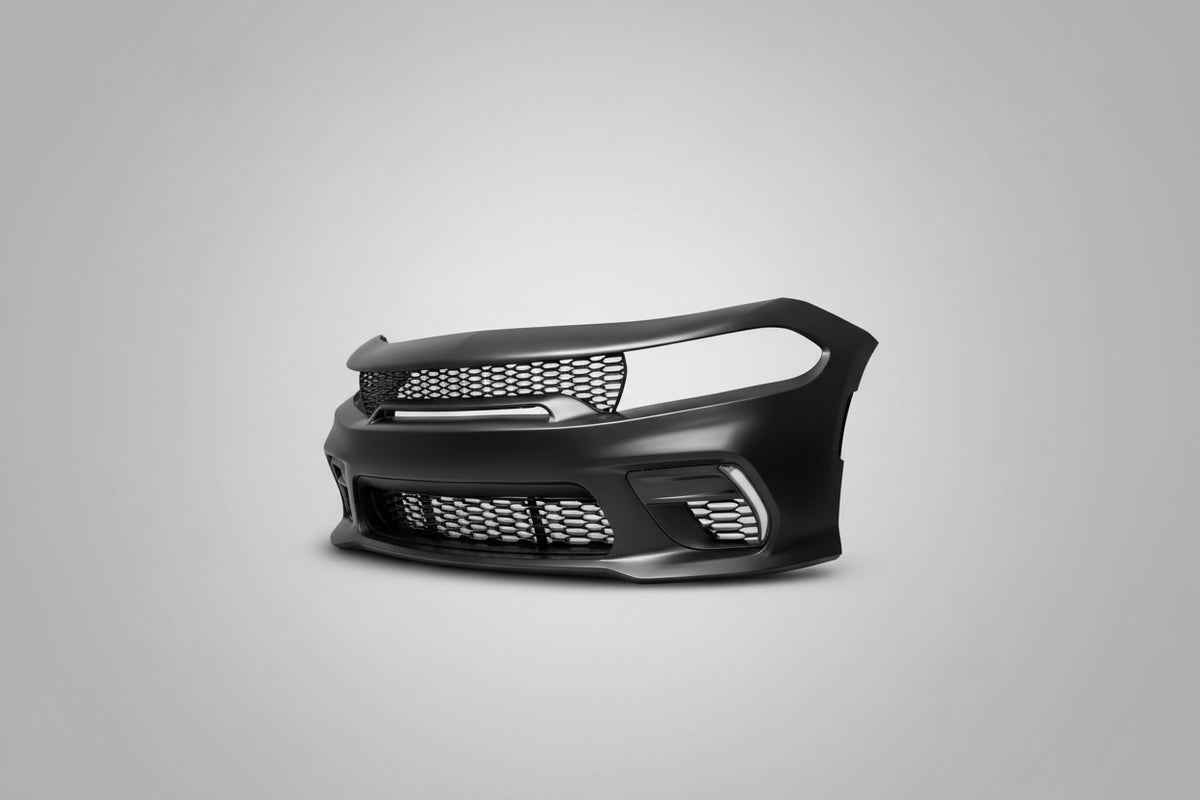 Defensa Delantera con Tira LED Vertical para Dodge Charger 2015–2023 - vista 3