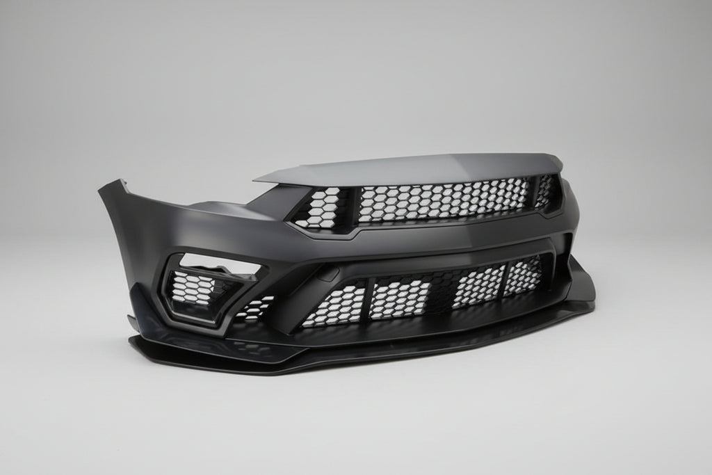 Defensa Delantera Estilo GTD para Ford Mustang 2018–2023 - vista 2