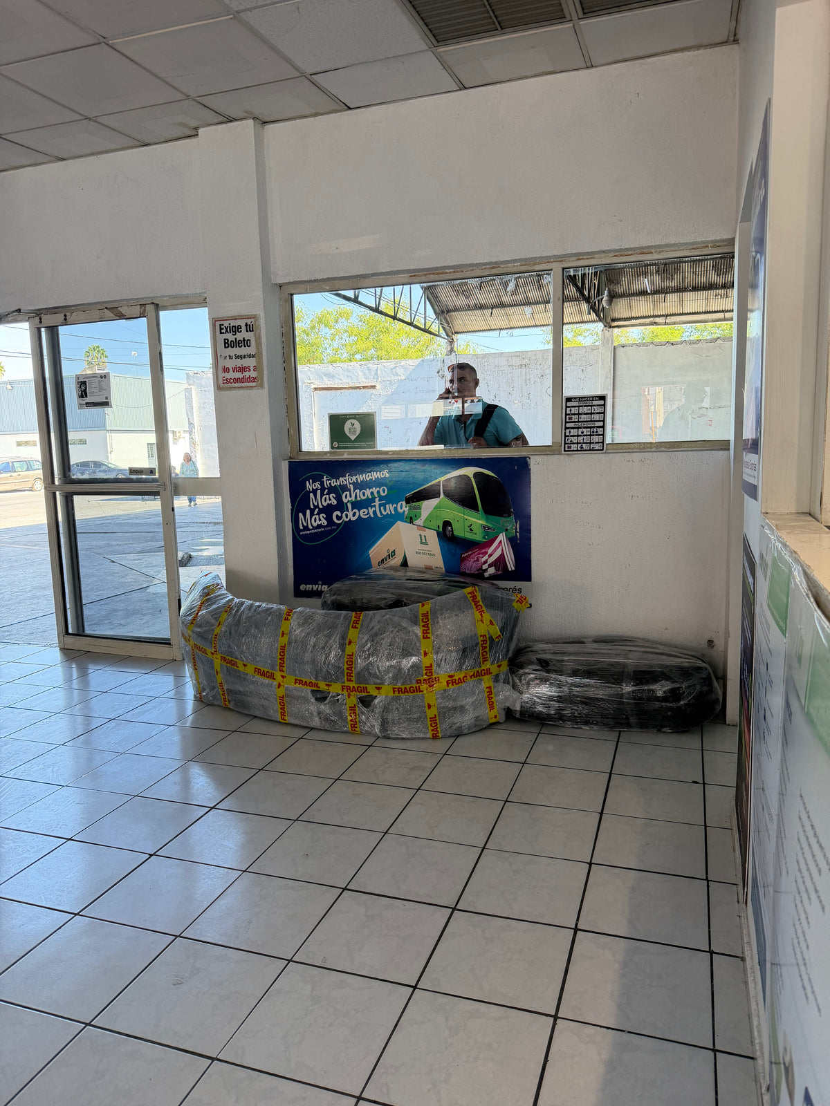 Pedido en paqueteria para envío nacional